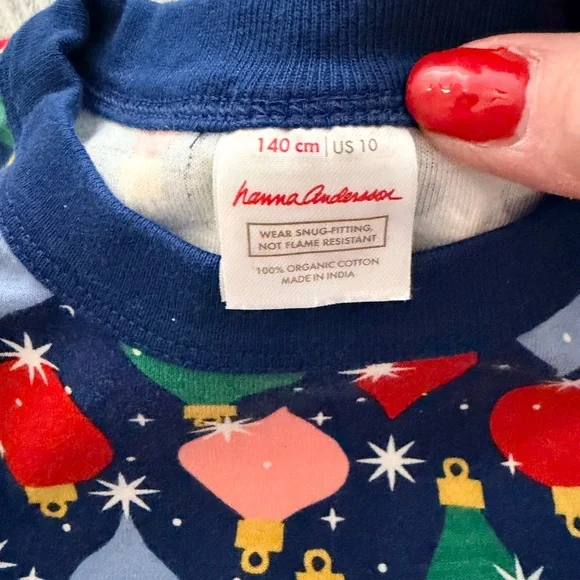Hanna Andersson Kids Pajama Set - Picture 6 of 9